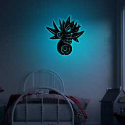 Pokemon Seadra Metal Sign