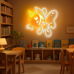 Pokemon Seaking Laser Signs