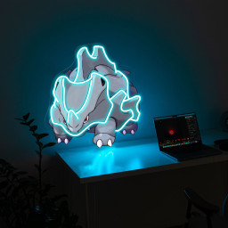 Pokemon Rhyhorn UV Signs