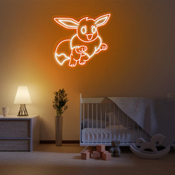 Eevee Pokemon Neon Signs