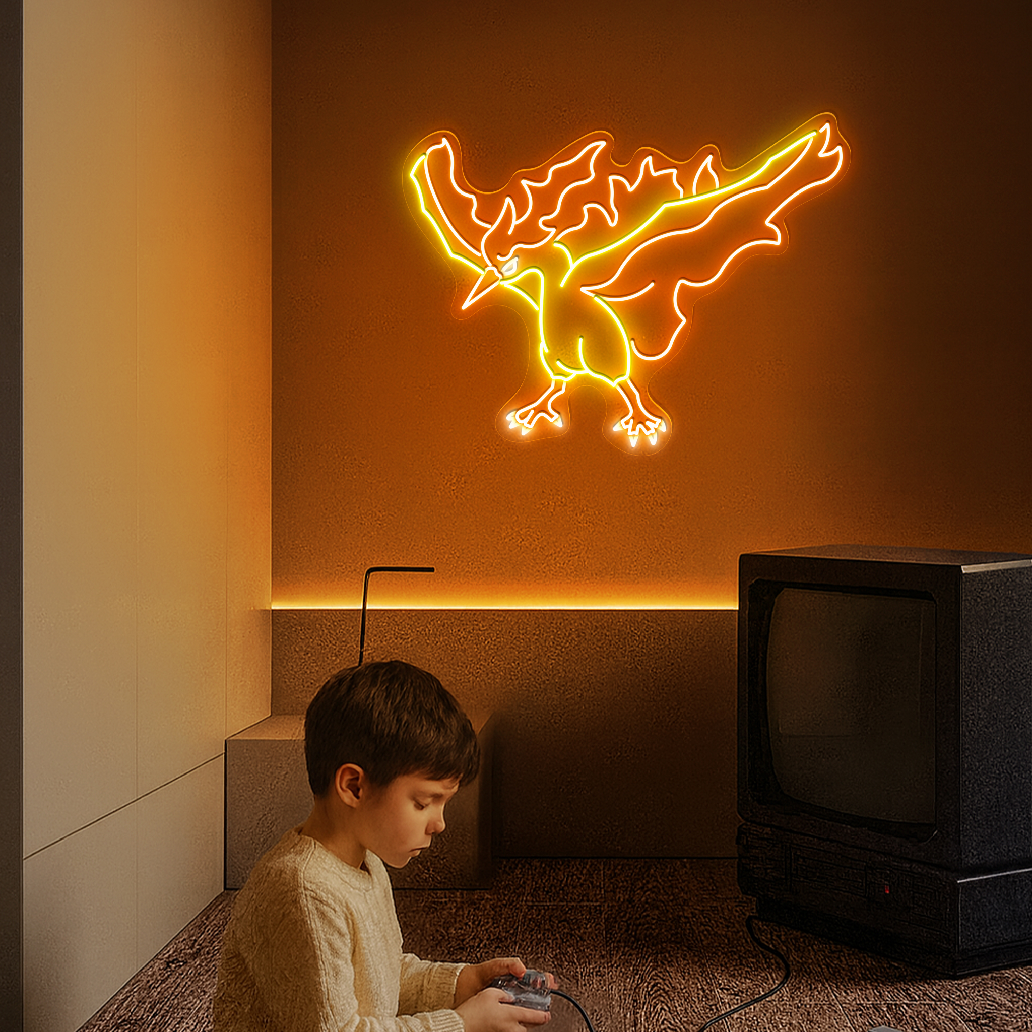 Pokemon Moltres Neon Signs