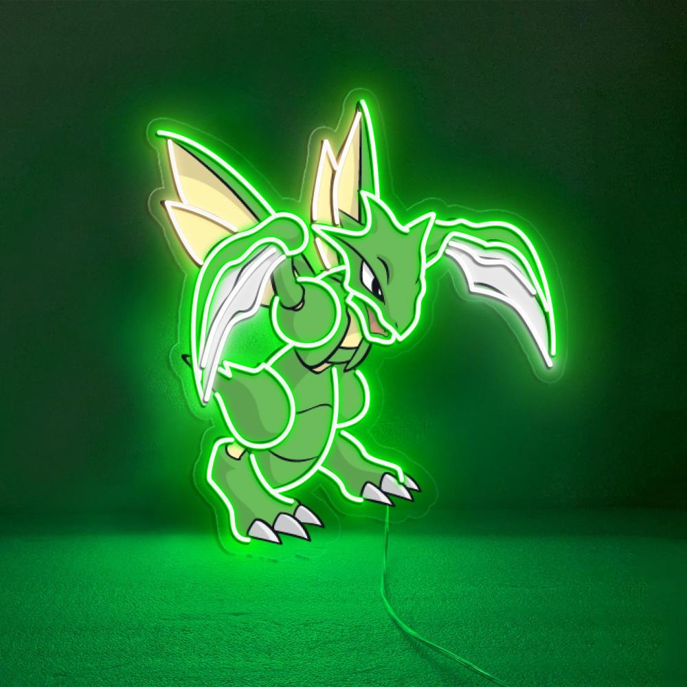 Pokemon Scyther UV Signs