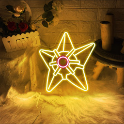 Pokemon Staryu Neon Sign