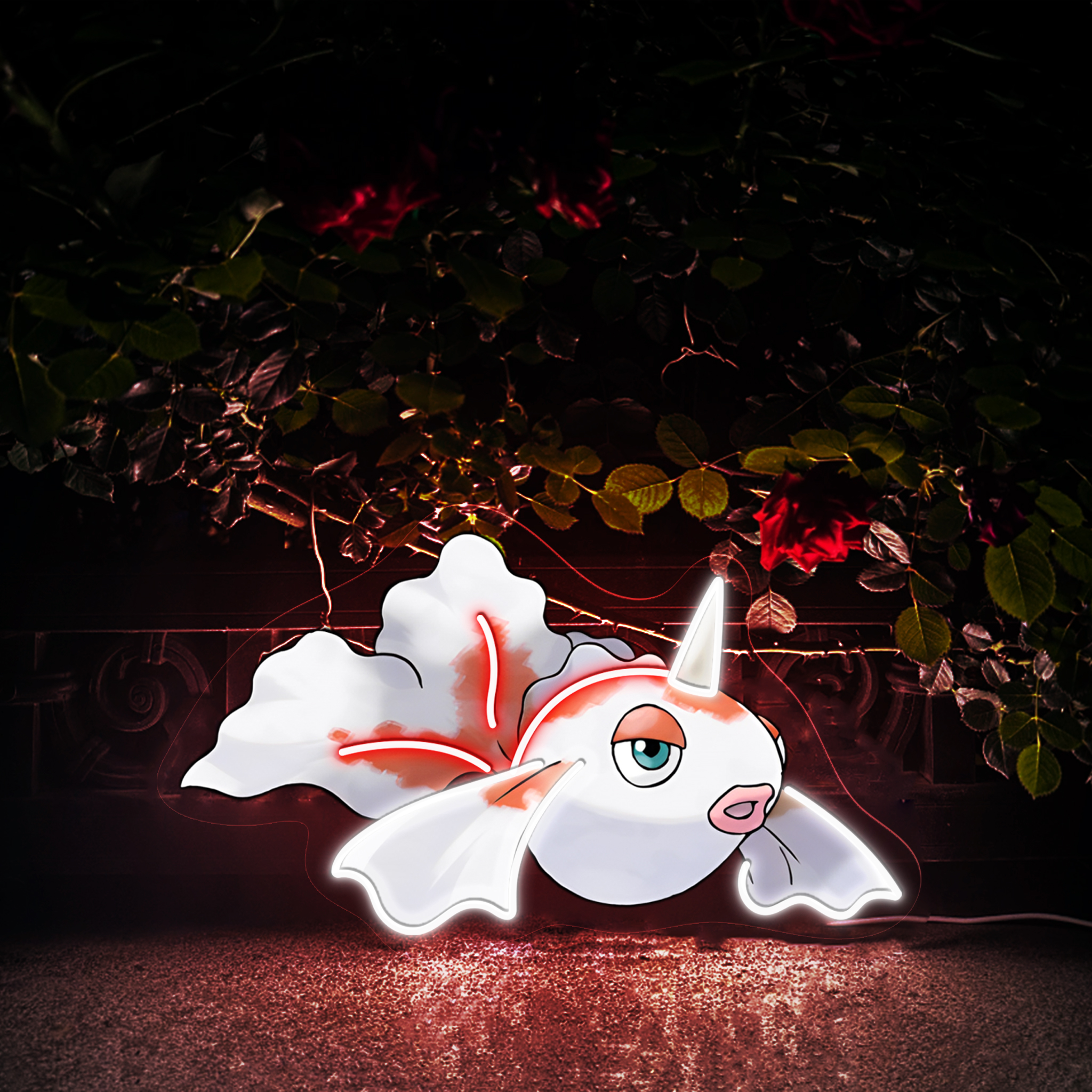 Pokemon Goldeen UV Sign