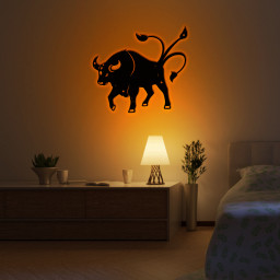 Pokemon Tauros Metal Sign