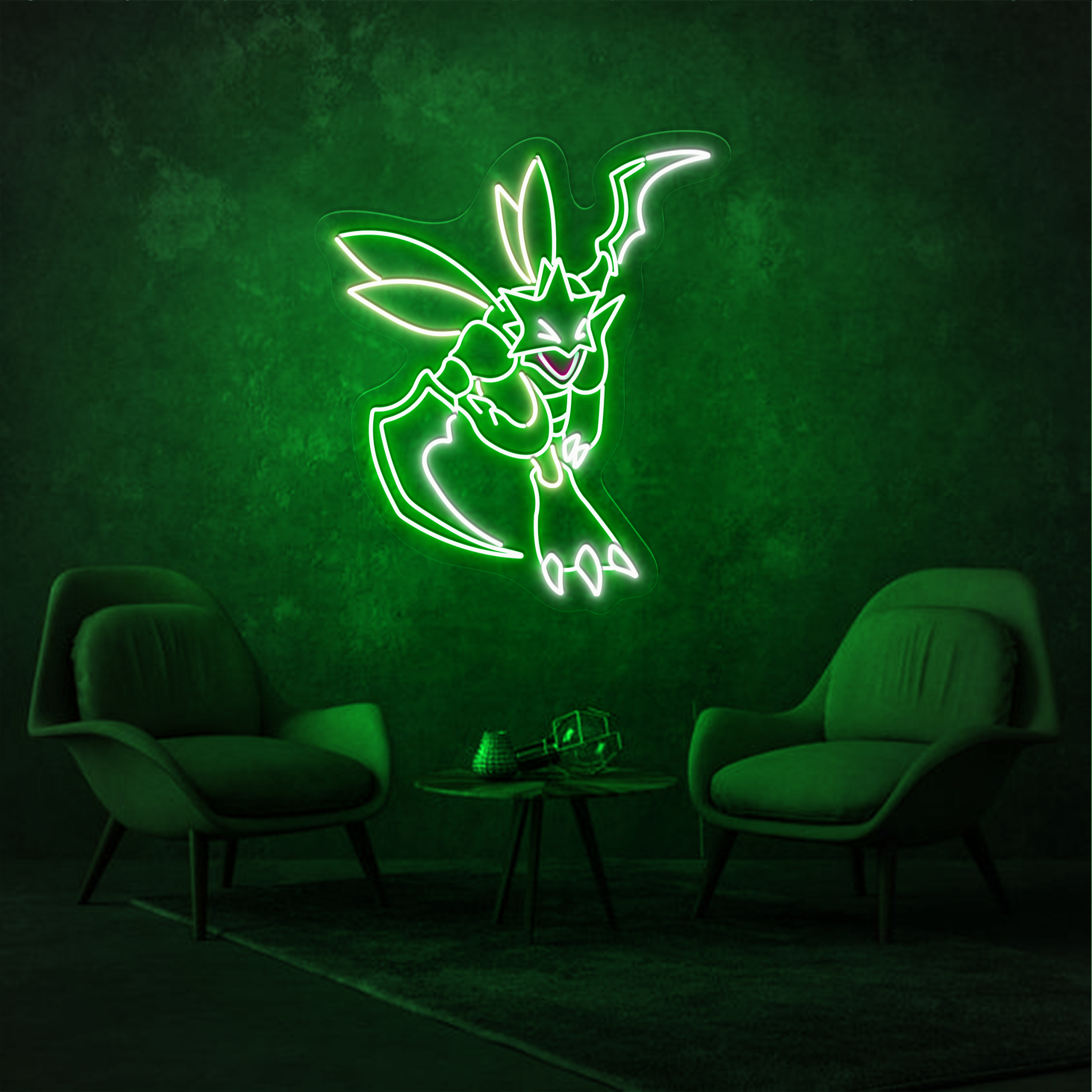 Pokemon Scyther Neon Sign