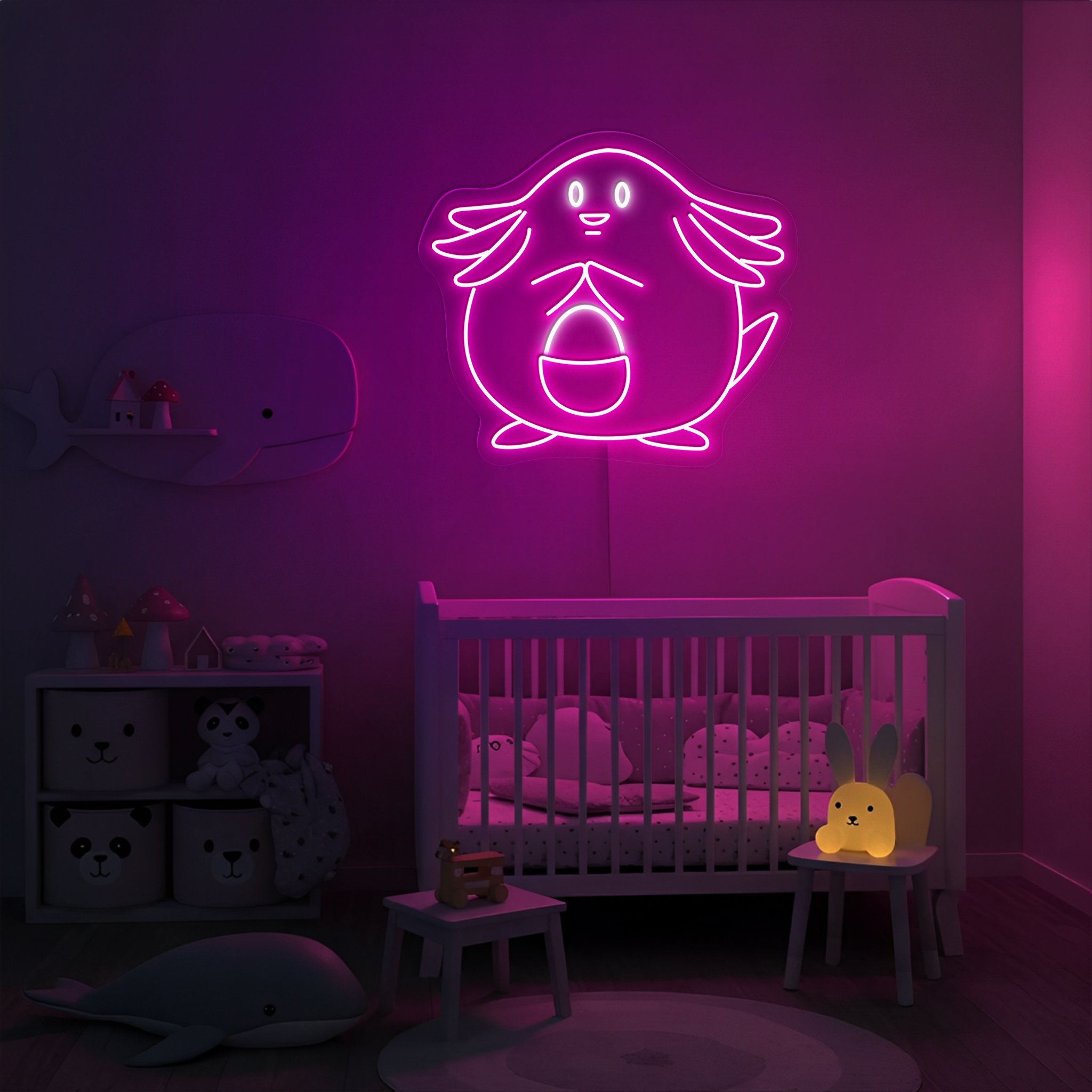 Pokemon Chansey Neon Sign