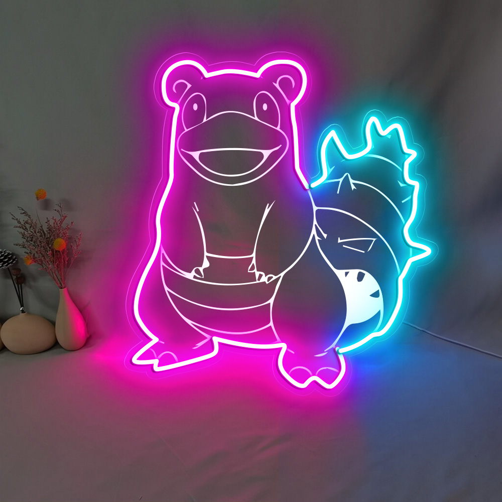 Slowbro Pokemon Laser Signs