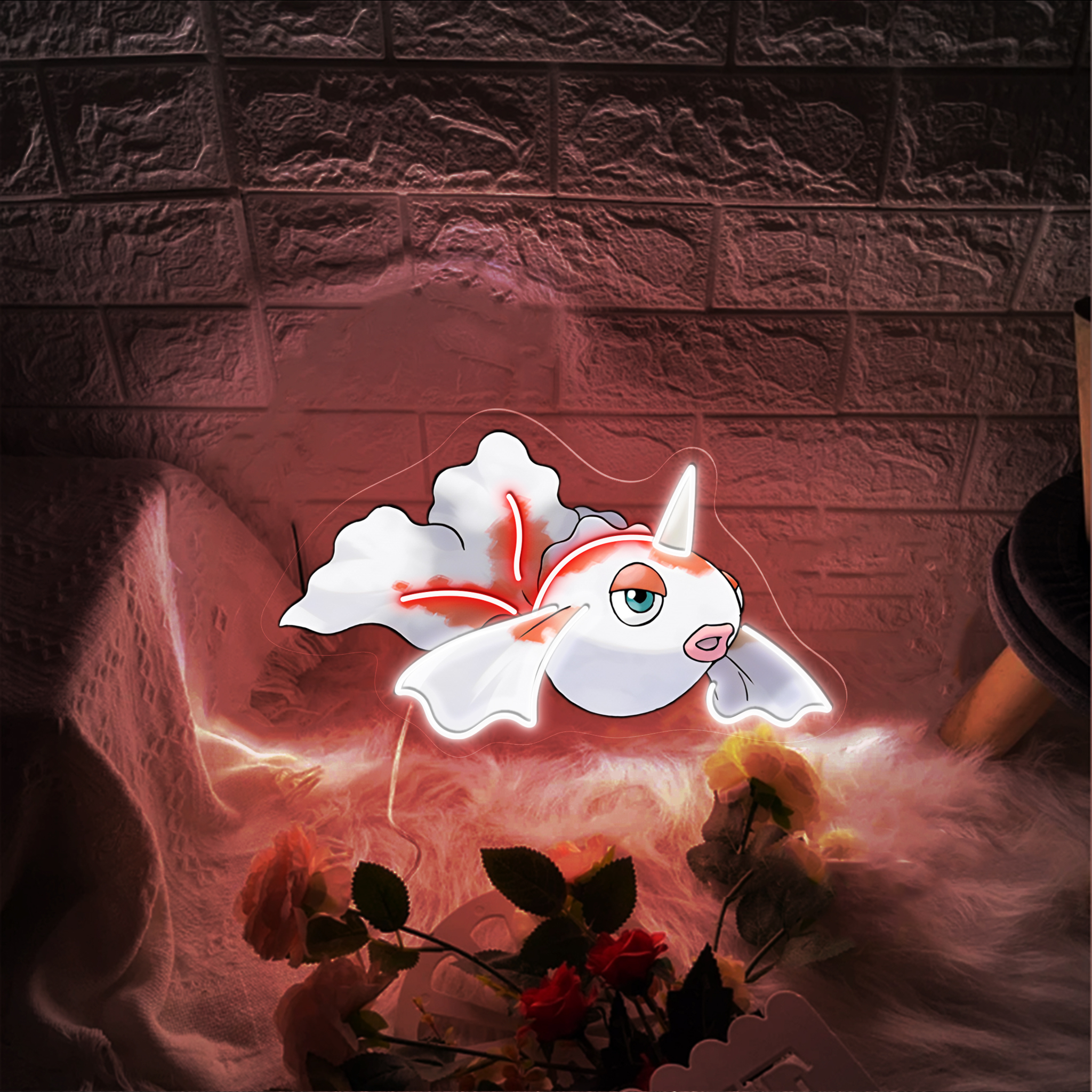 Pokemon Goldeen UV Sign