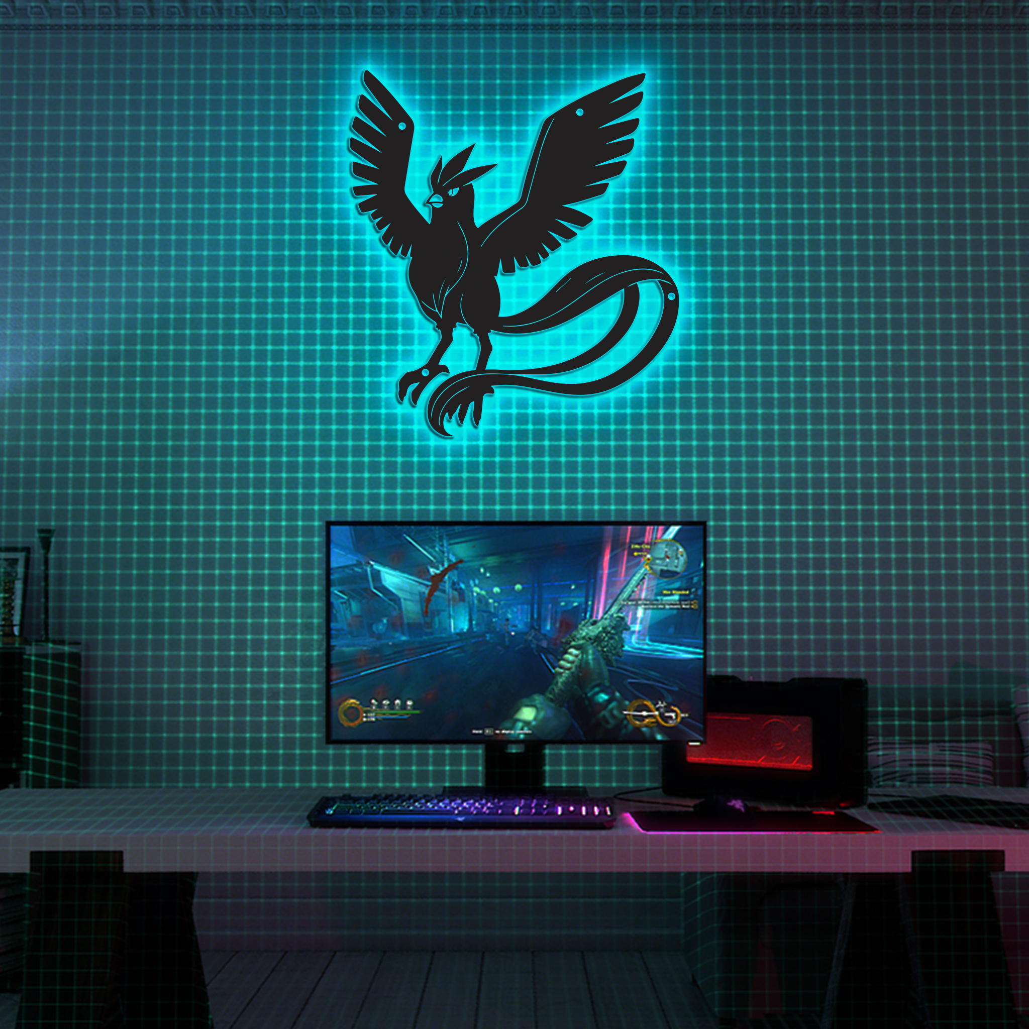 Articuno Pokemon Metal Signs