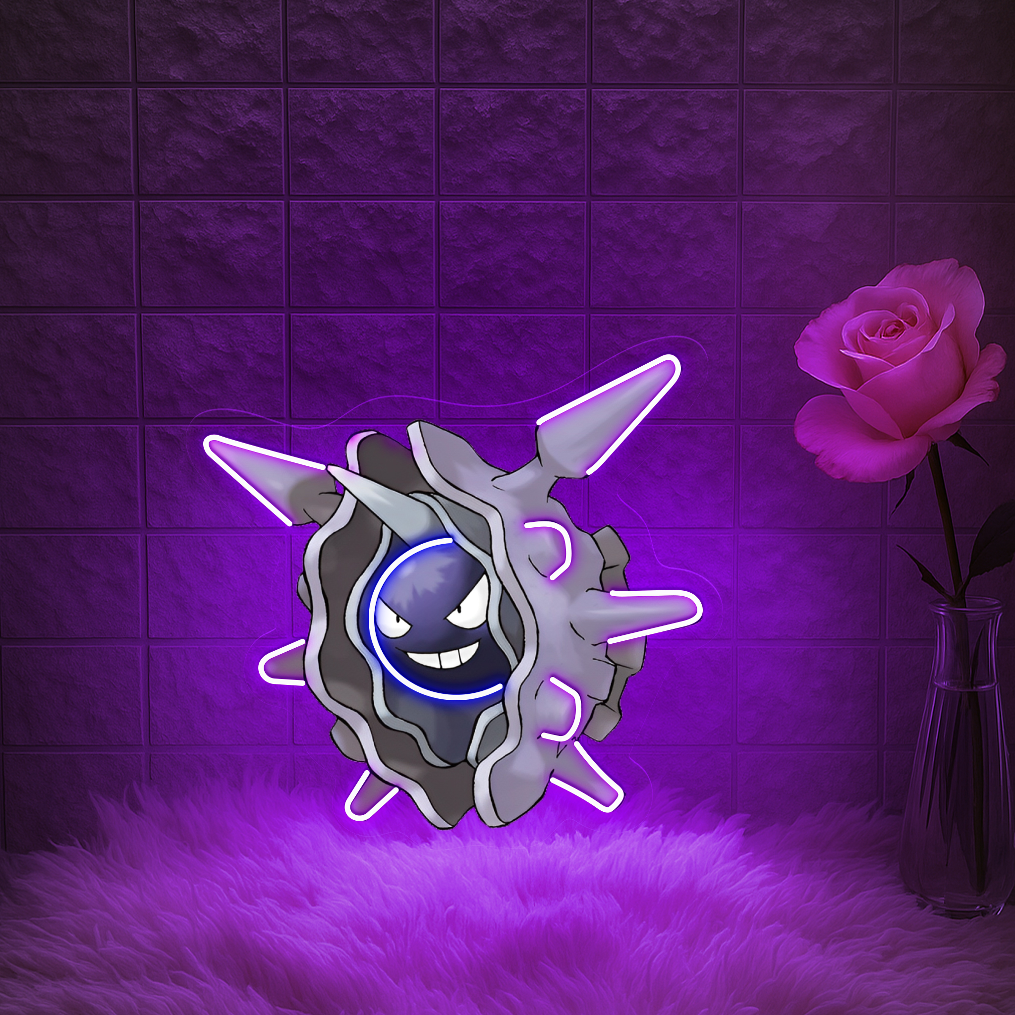 Cloyster Pokemon UV Signs