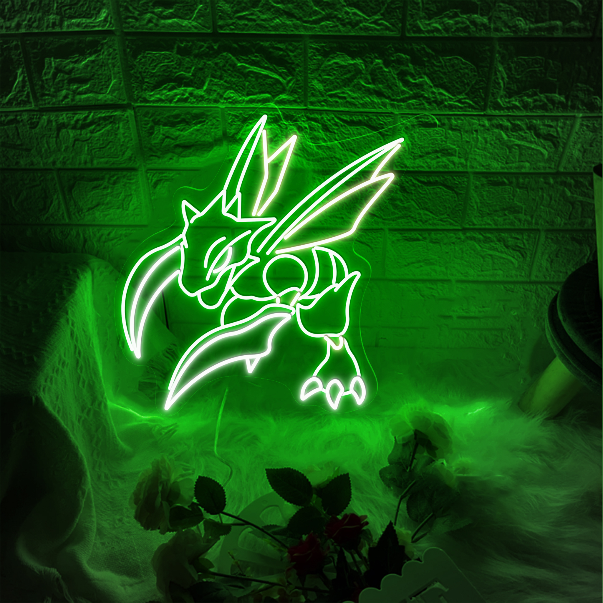 Scyther Pokemon Neon Signs