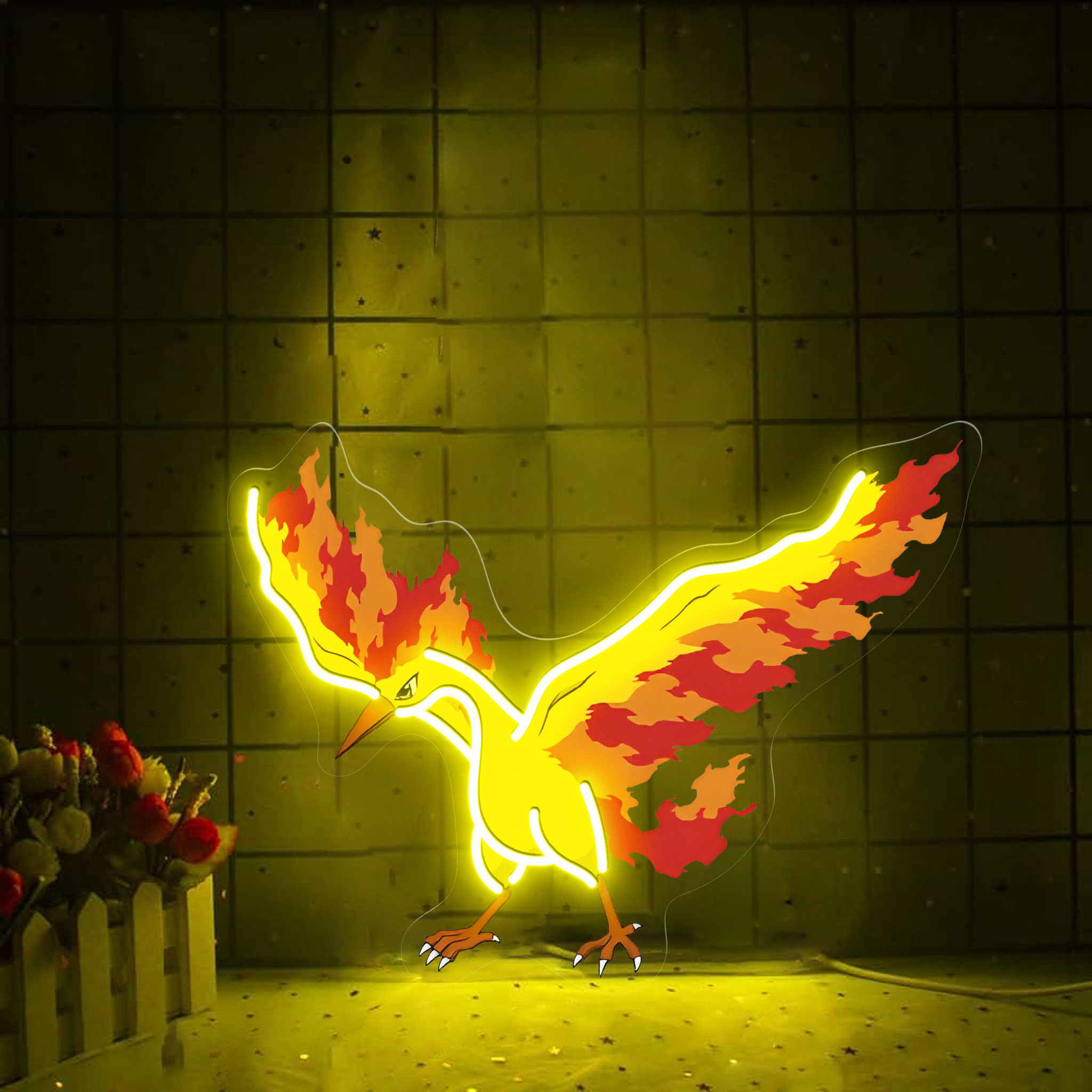 Moltres Pokemon UV Signs