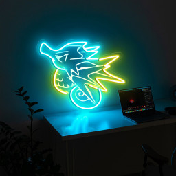 Seadra Pokemon Laser Sign