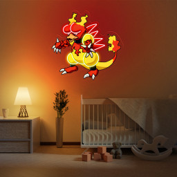 Pokemon Magmar UV Sign