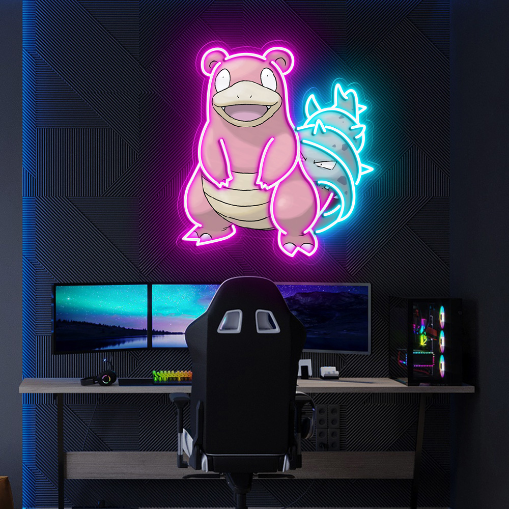 Slowbro Pokemon UV Signs