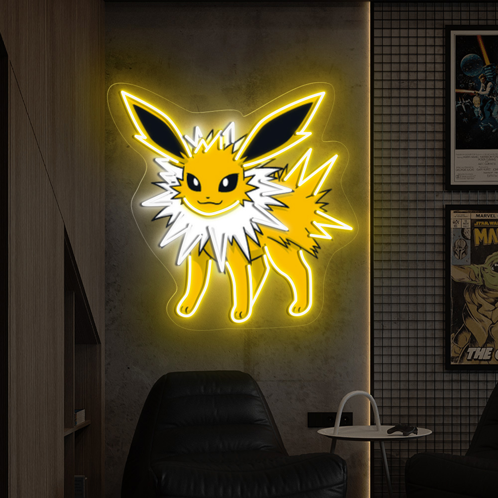 Jolteon Pokemon UV Signs