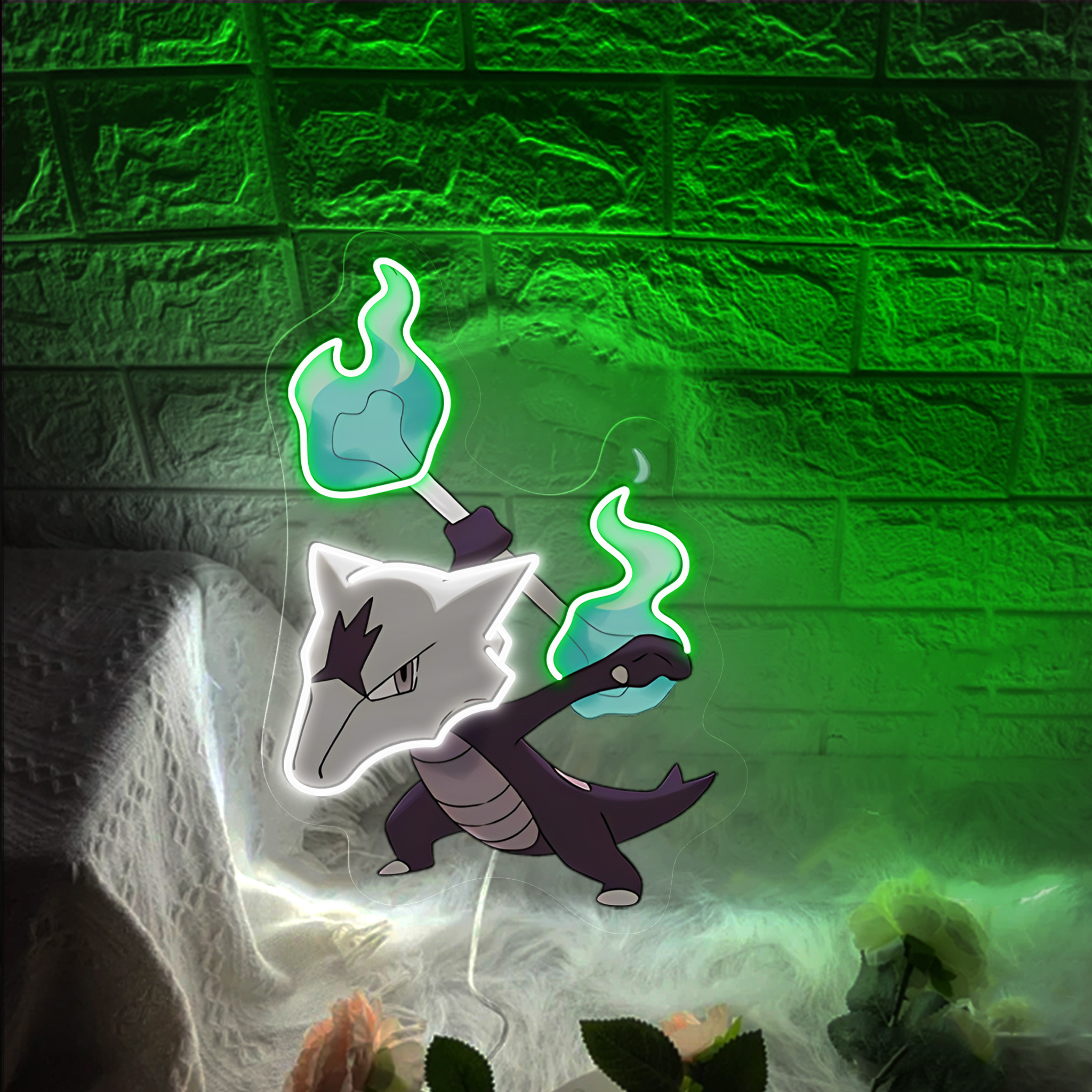 Pokemon Marowak UV Sign