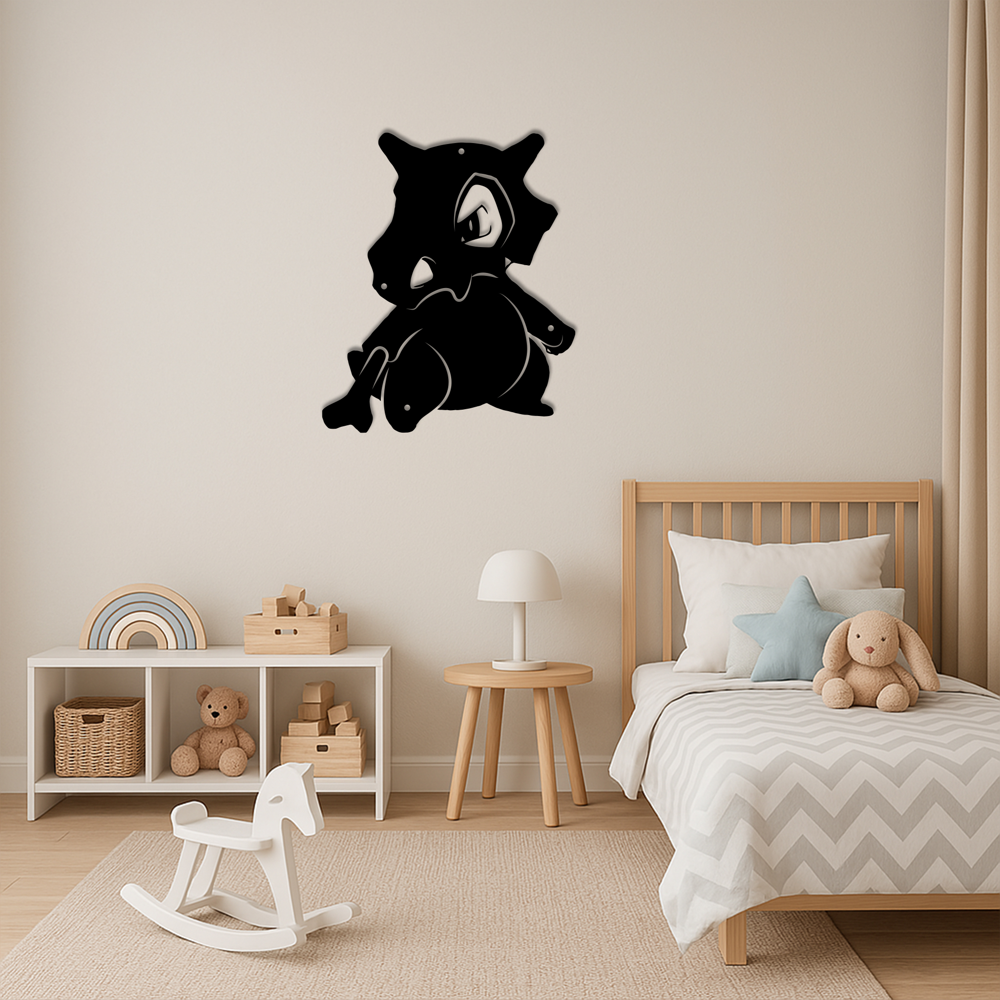 Pokemon Cubone Metal Signs