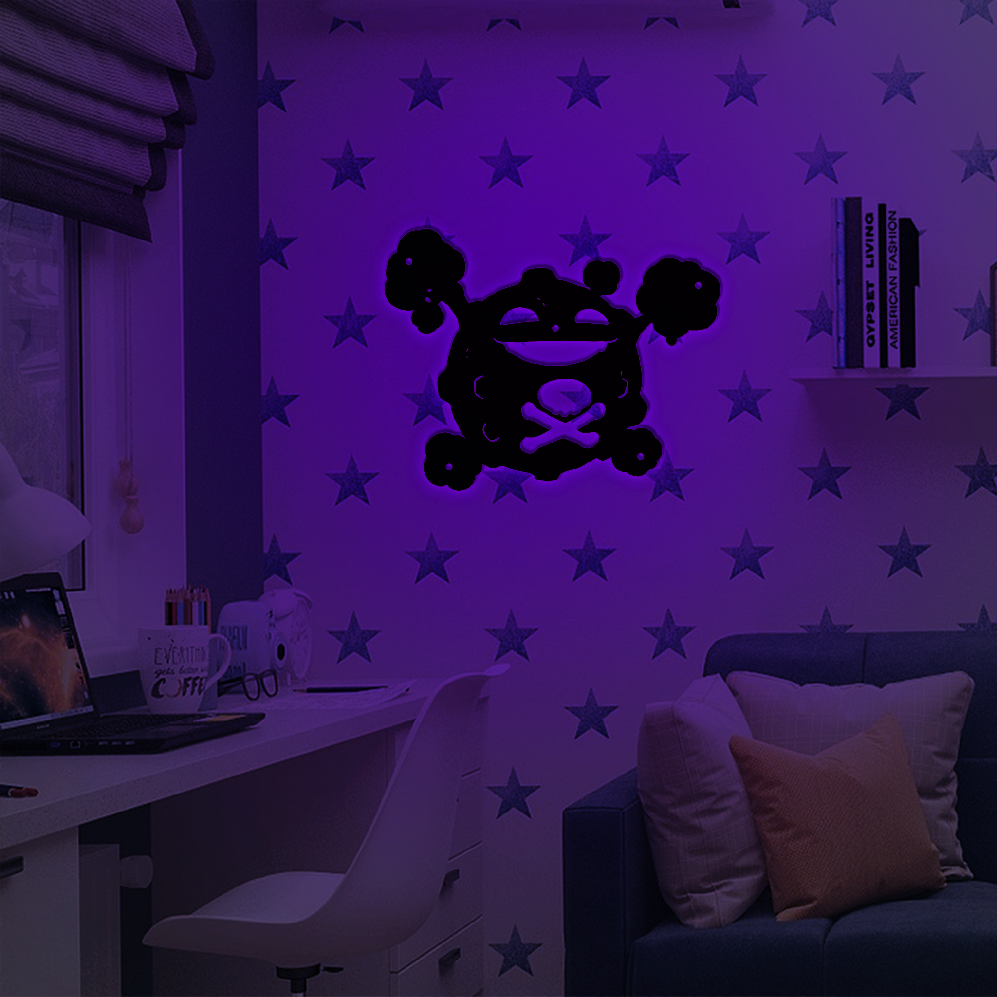 Pokemon Koffing Metal Signs