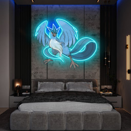 Articuno Pokemon UV Sign