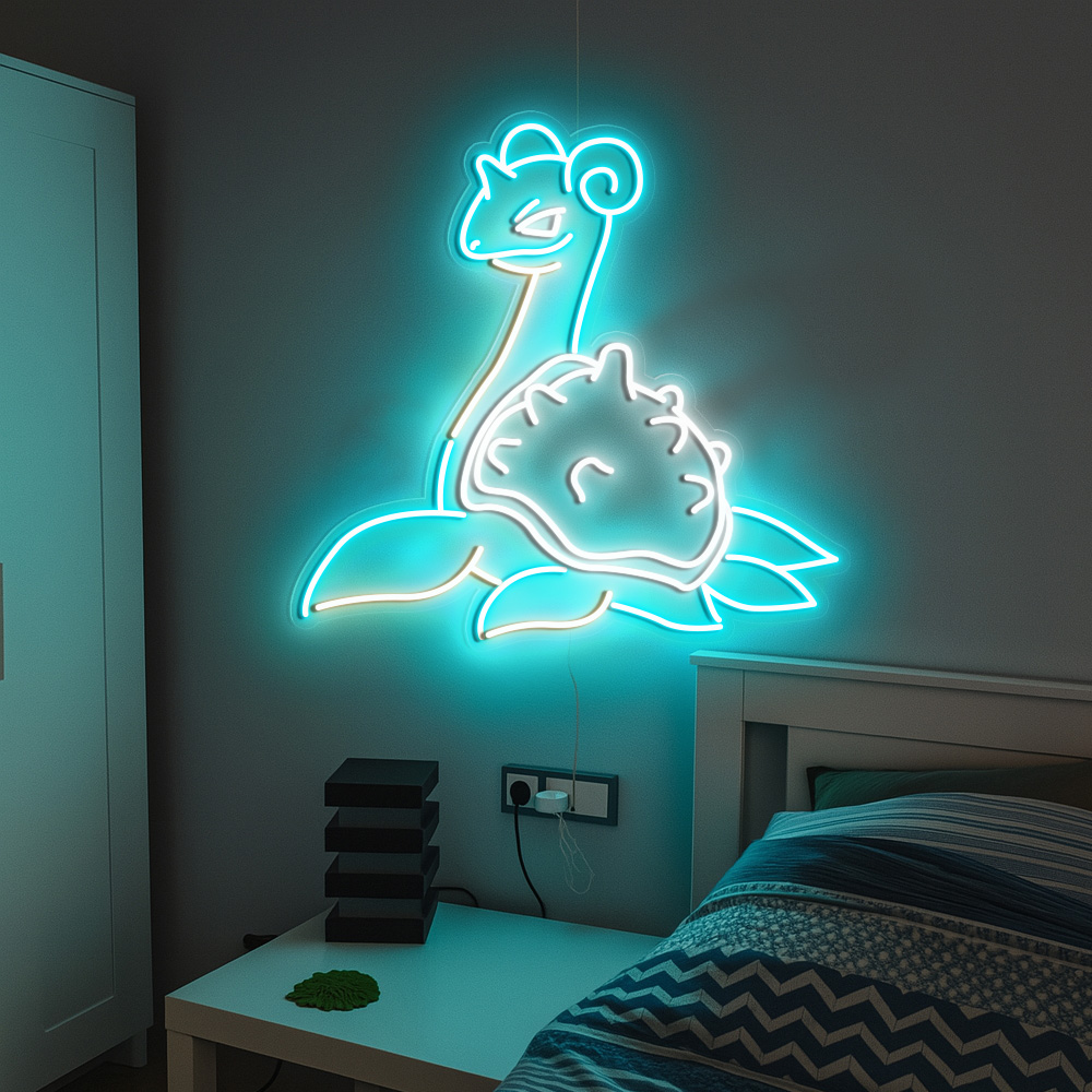 Pokemon Lapras Neon Sign
