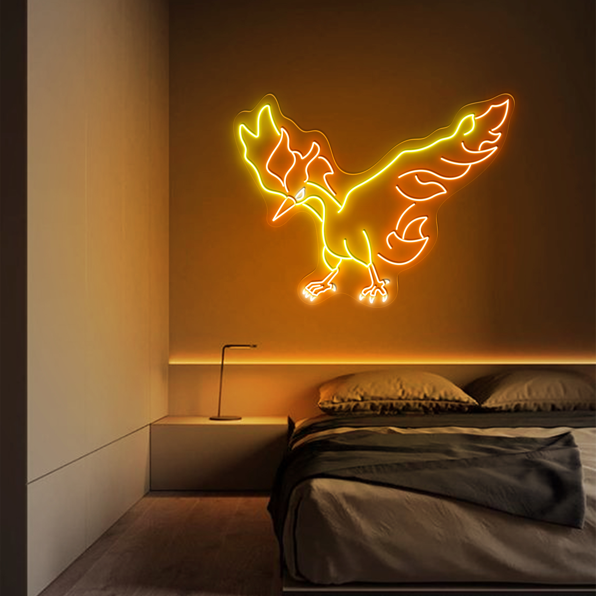Moltres Pokemon Neon Signs