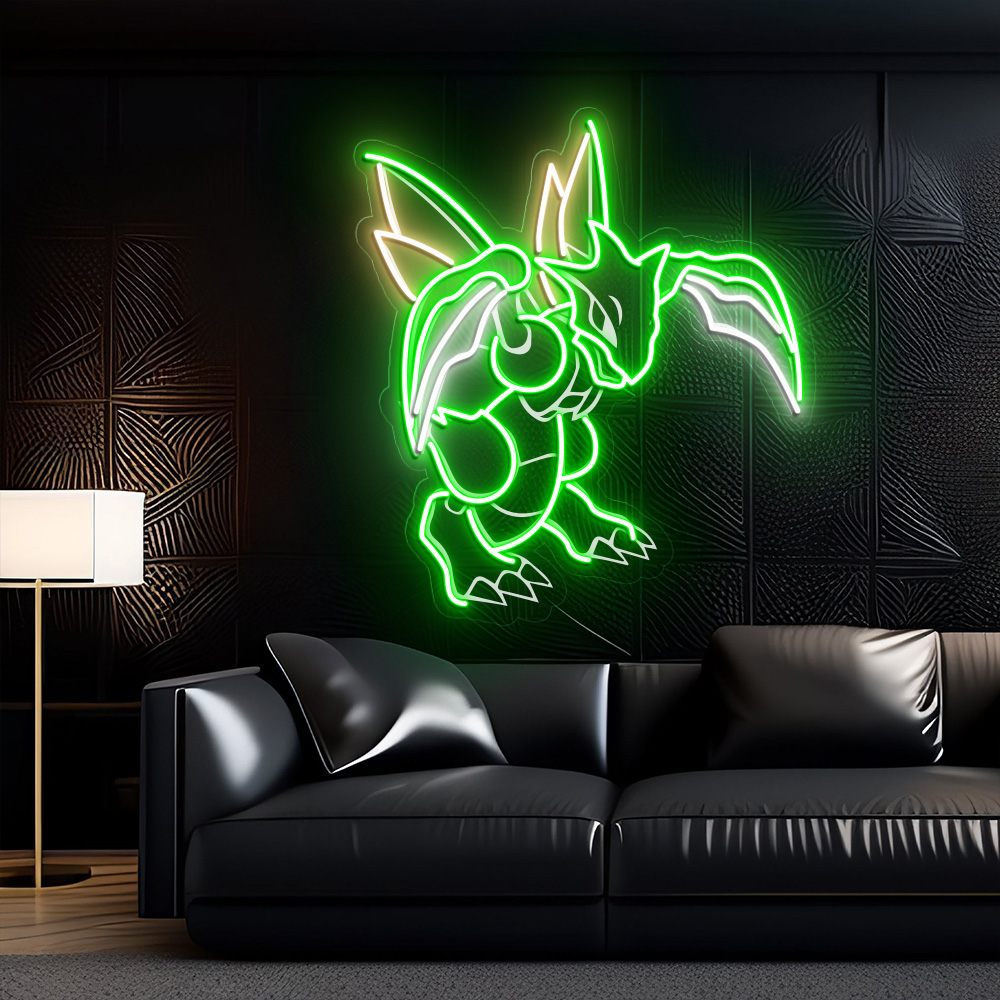 Pokemon Scyther Laser Signs