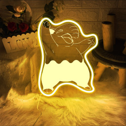 Drowzee Pokemon Laser Sign