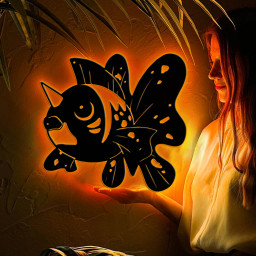 Pokemon Seaking Metal Signs