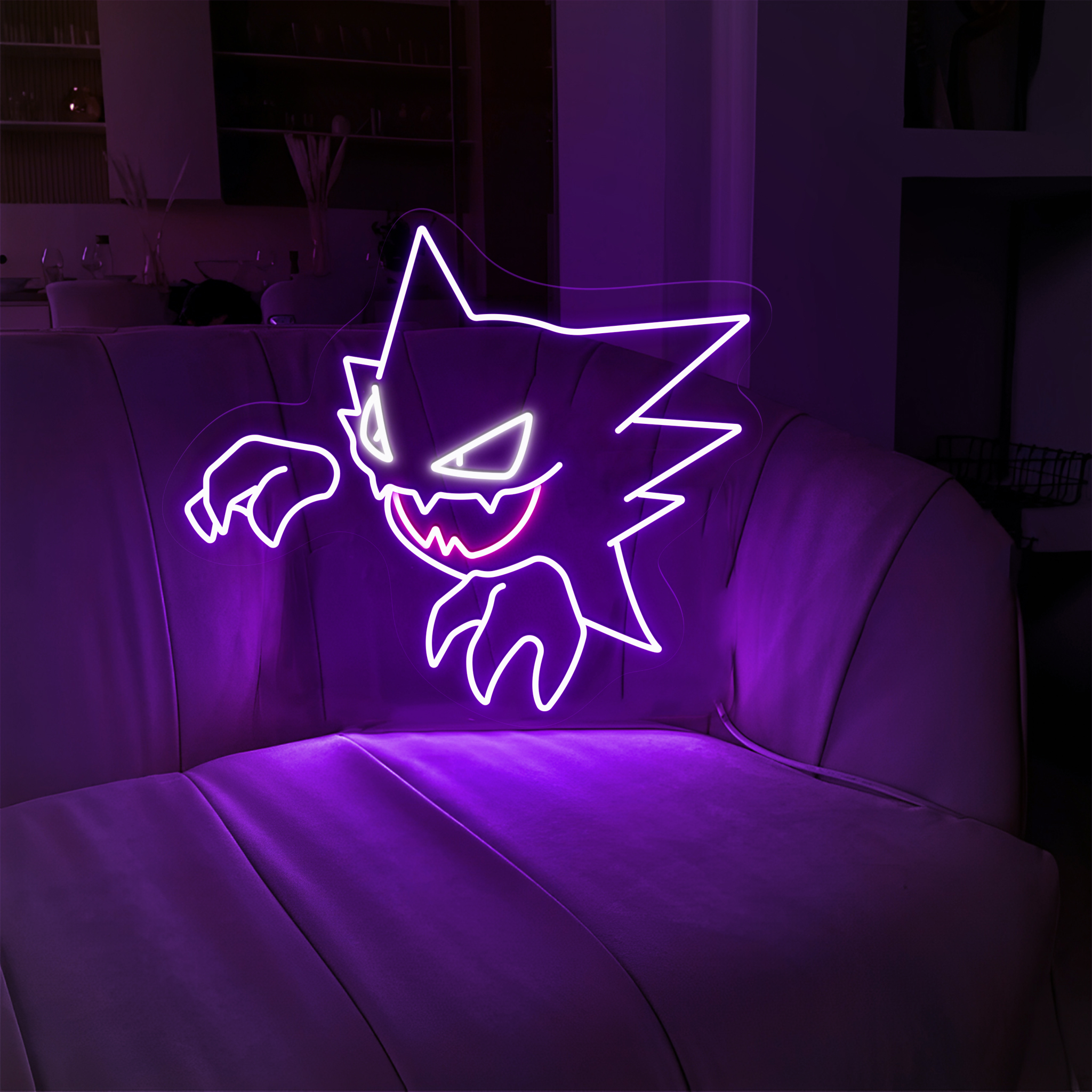 Haunter Pokemon Neon Sign