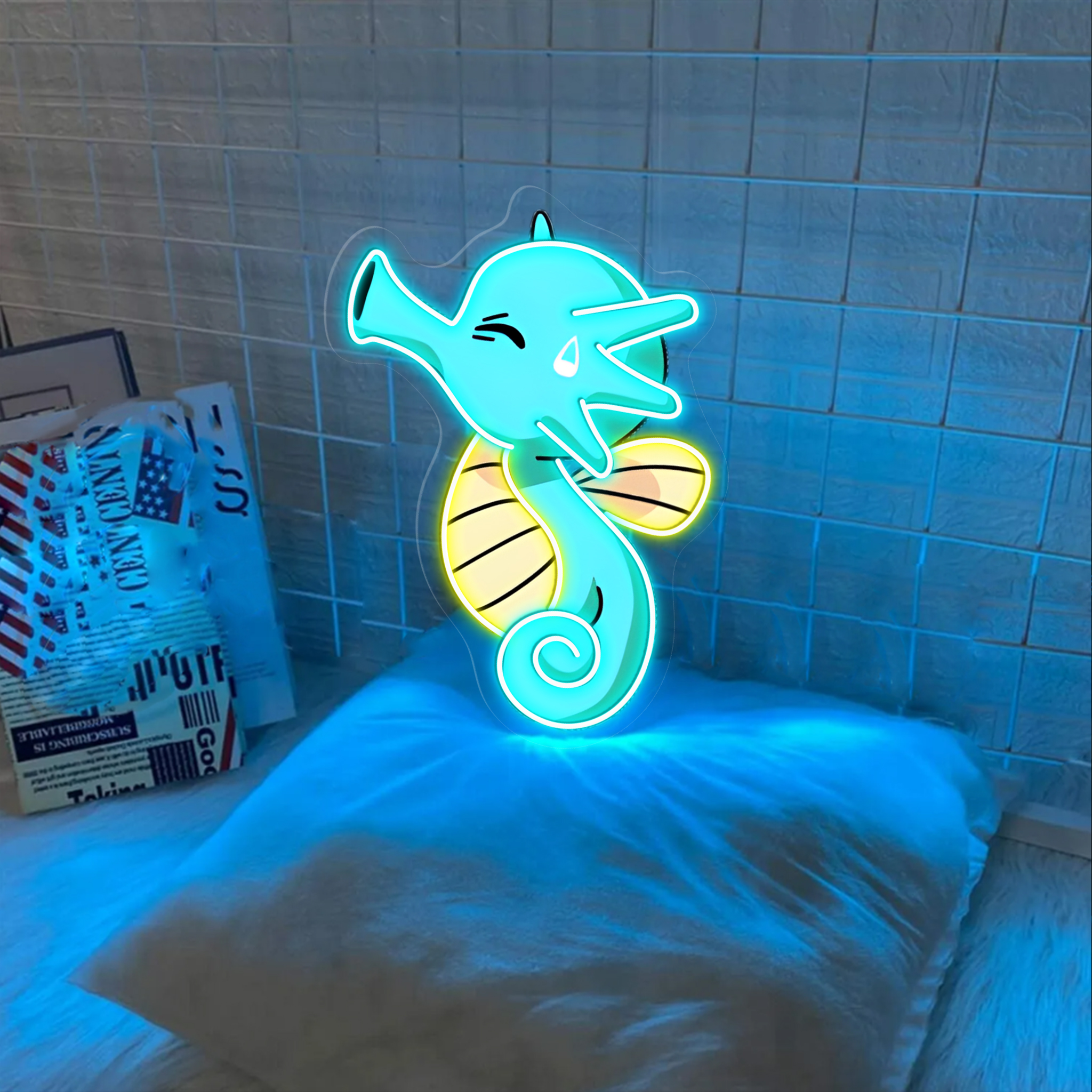 Pokemon Horsea UV Signs