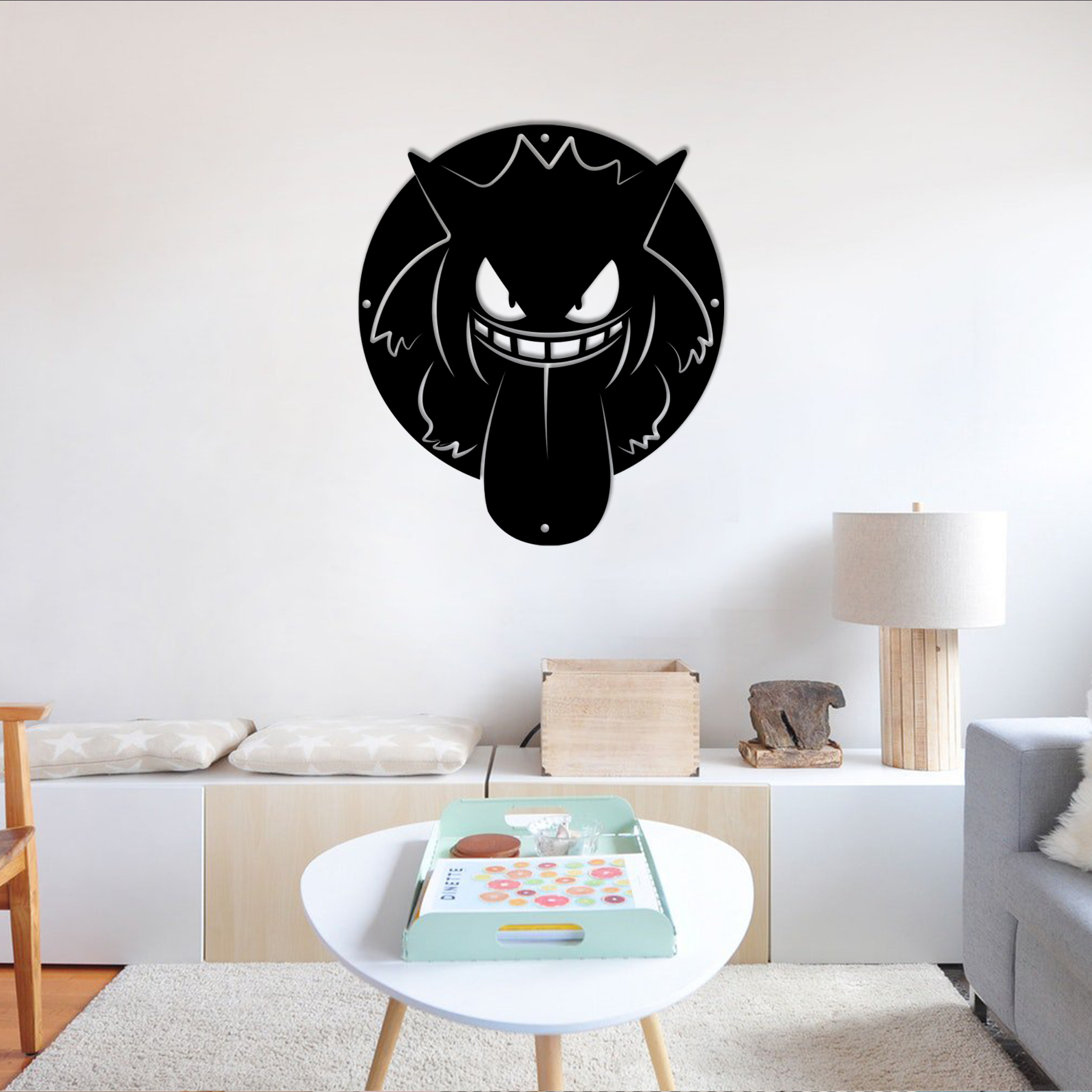 Pokemon Gengar Metal Signs