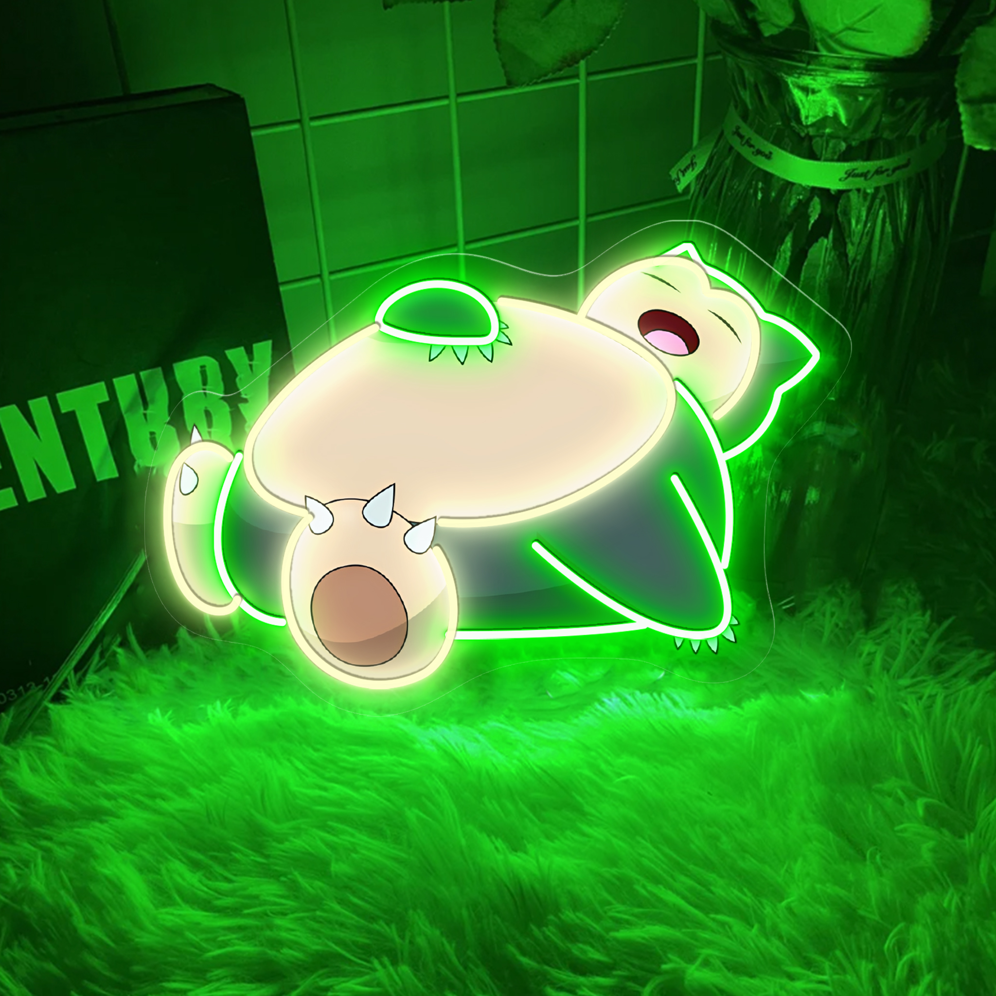 Snorlax Pokemon UV Signs