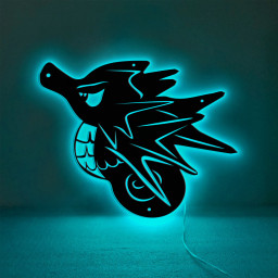 Seadra Pokemon Metal Sign