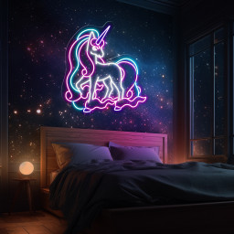 Rapidash Pokemon Neon Sign