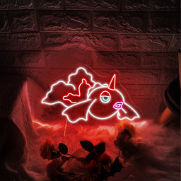 Pokemon Goldeen Neon Sign