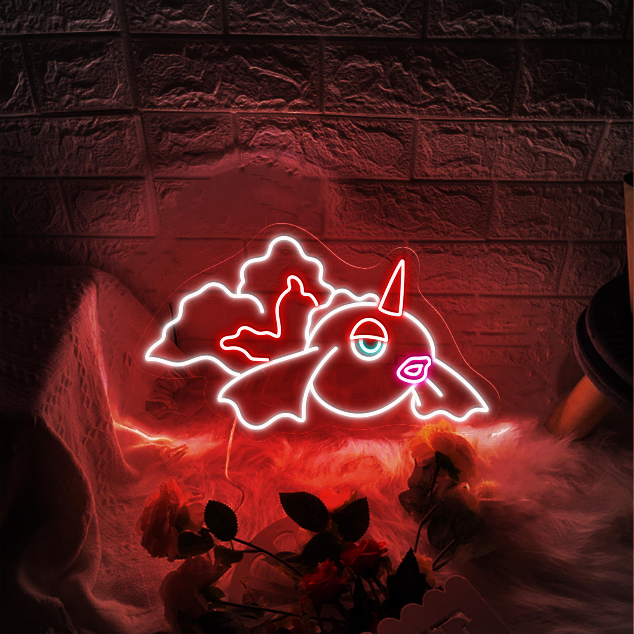 Pokemon Goldeen Neon Sign