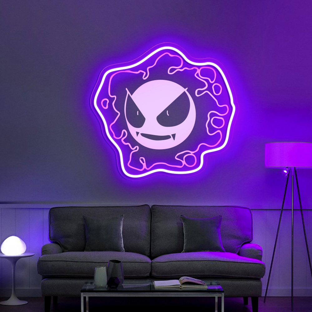 Gastly Pokemon Laser Signs