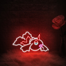 Pokemon Goldeen Neon Sign