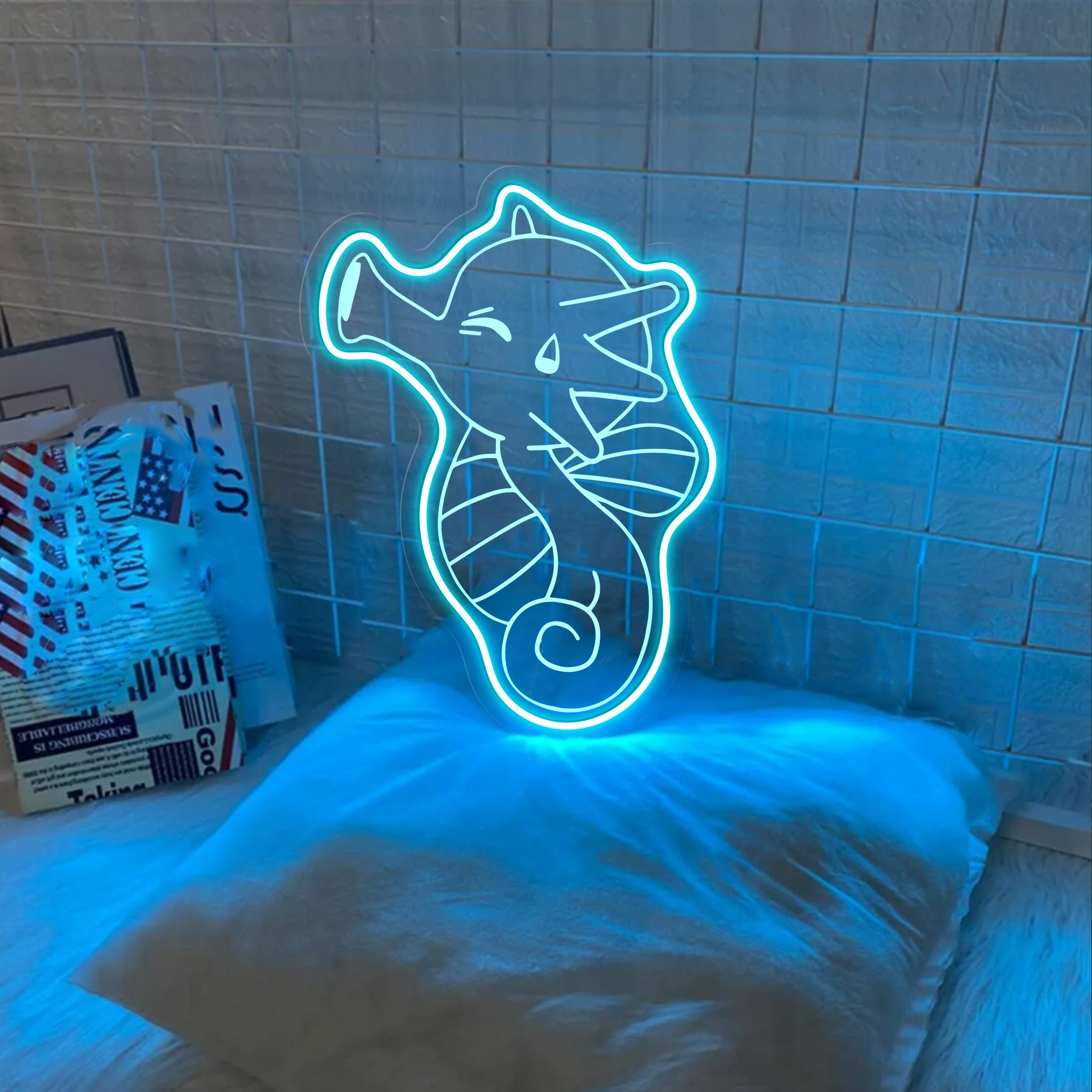 Pokemon Horsea Laser Signs