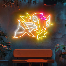 Pokemon Magikarp Neon Sign