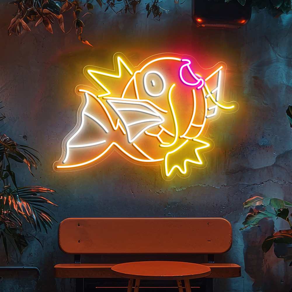 Pokemon Magikarp Neon Sign