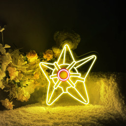 Pokemon Staryu Neon Sign