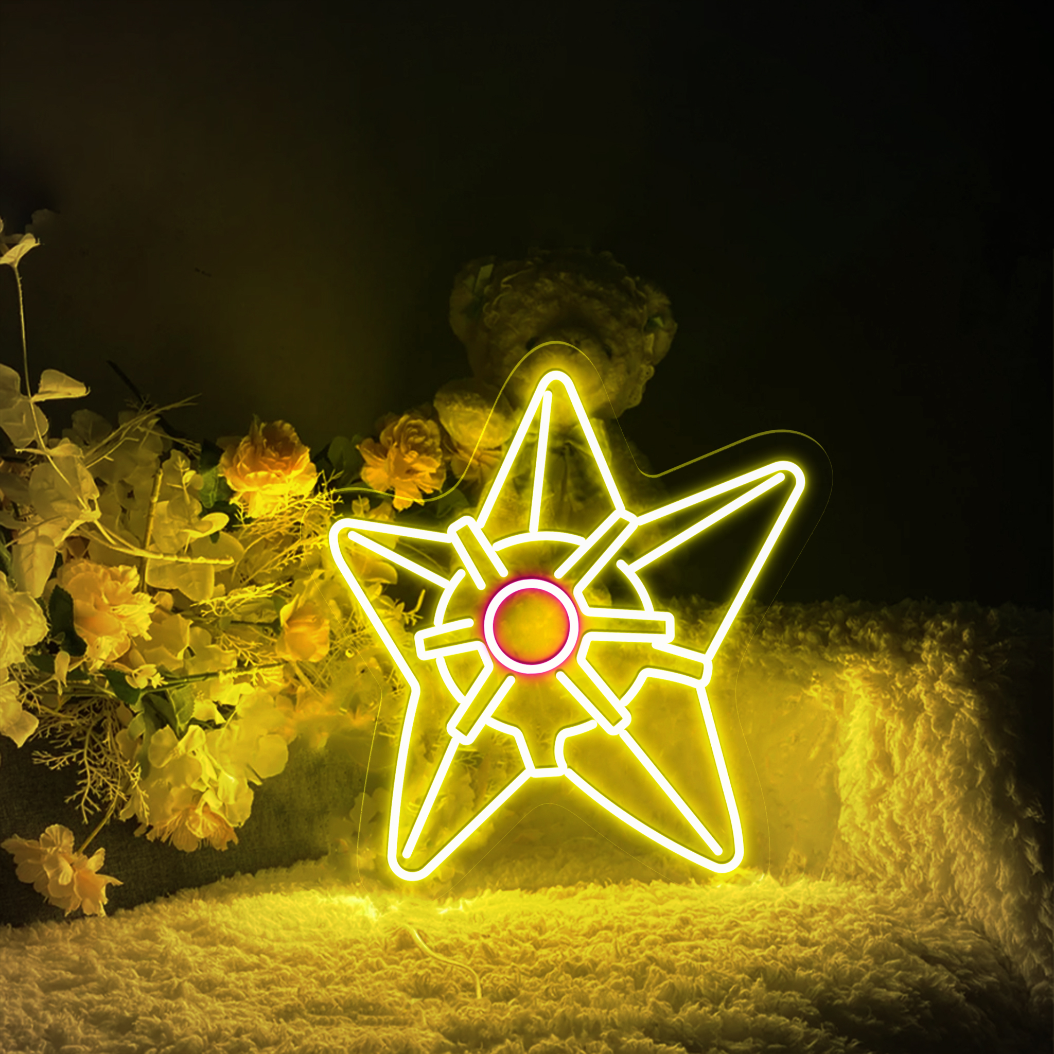 Pokemon Staryu Neon Sign