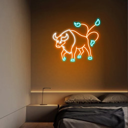 Pokemon Tauros Neon Sign