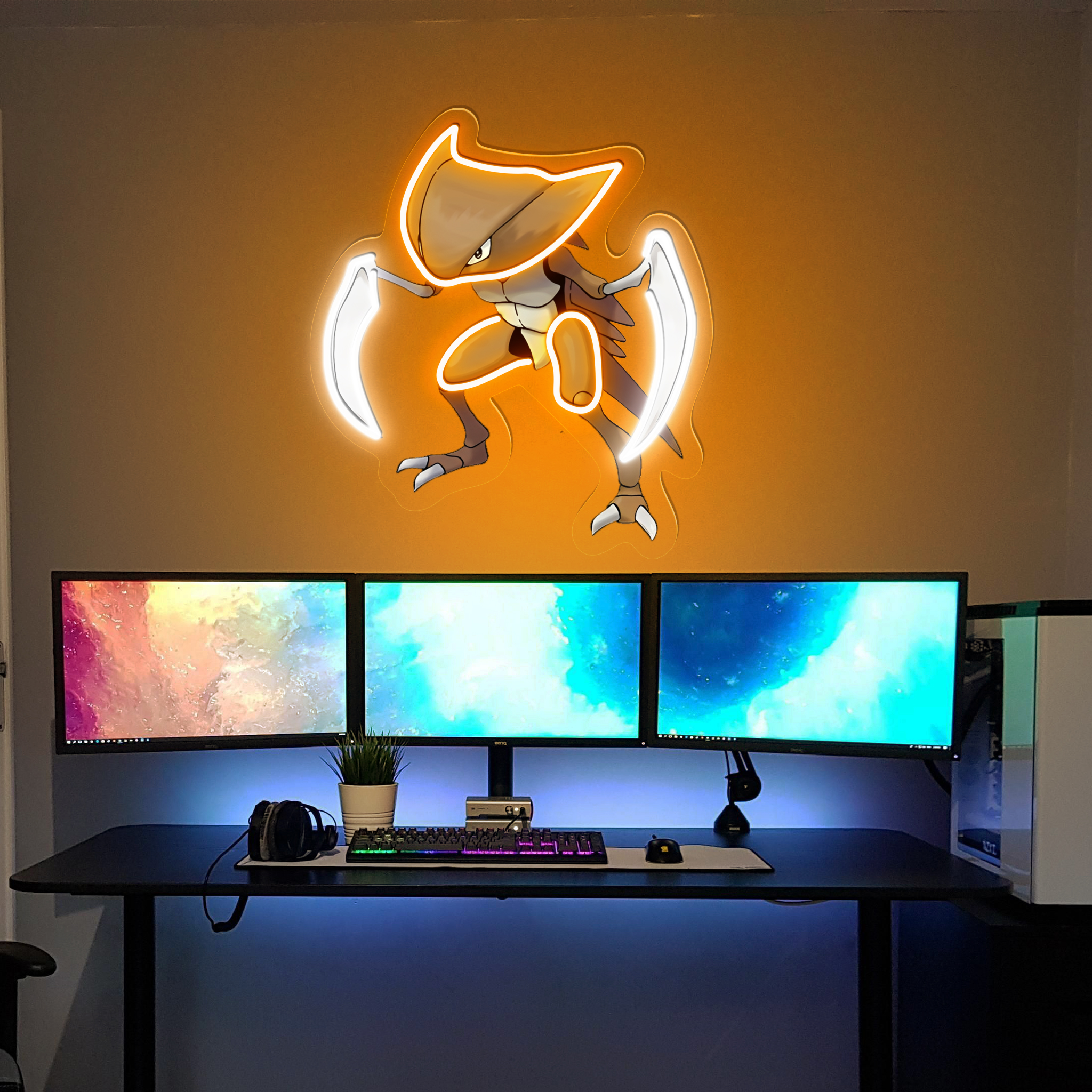 Kabutops Pokemon UV Sign