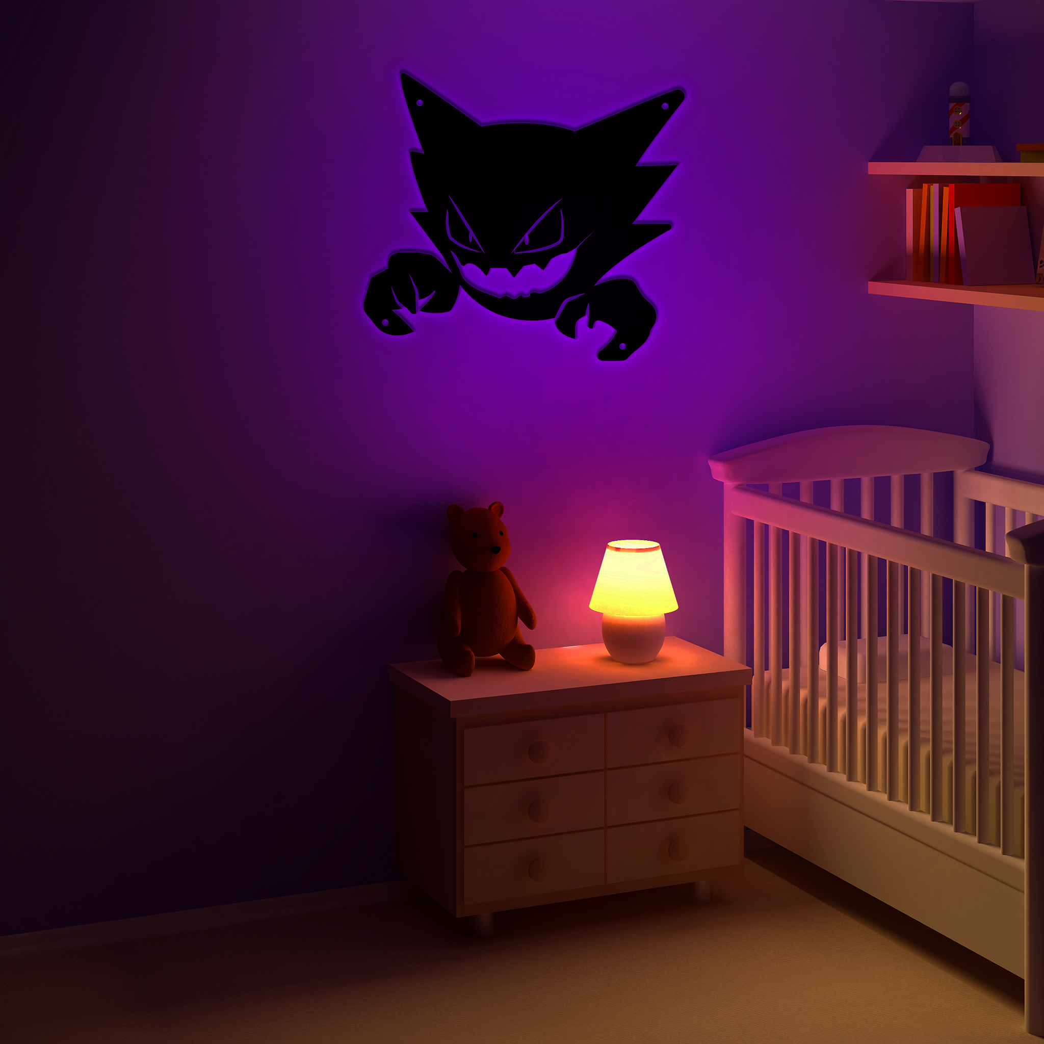Haunter Pokemon Metal Signs