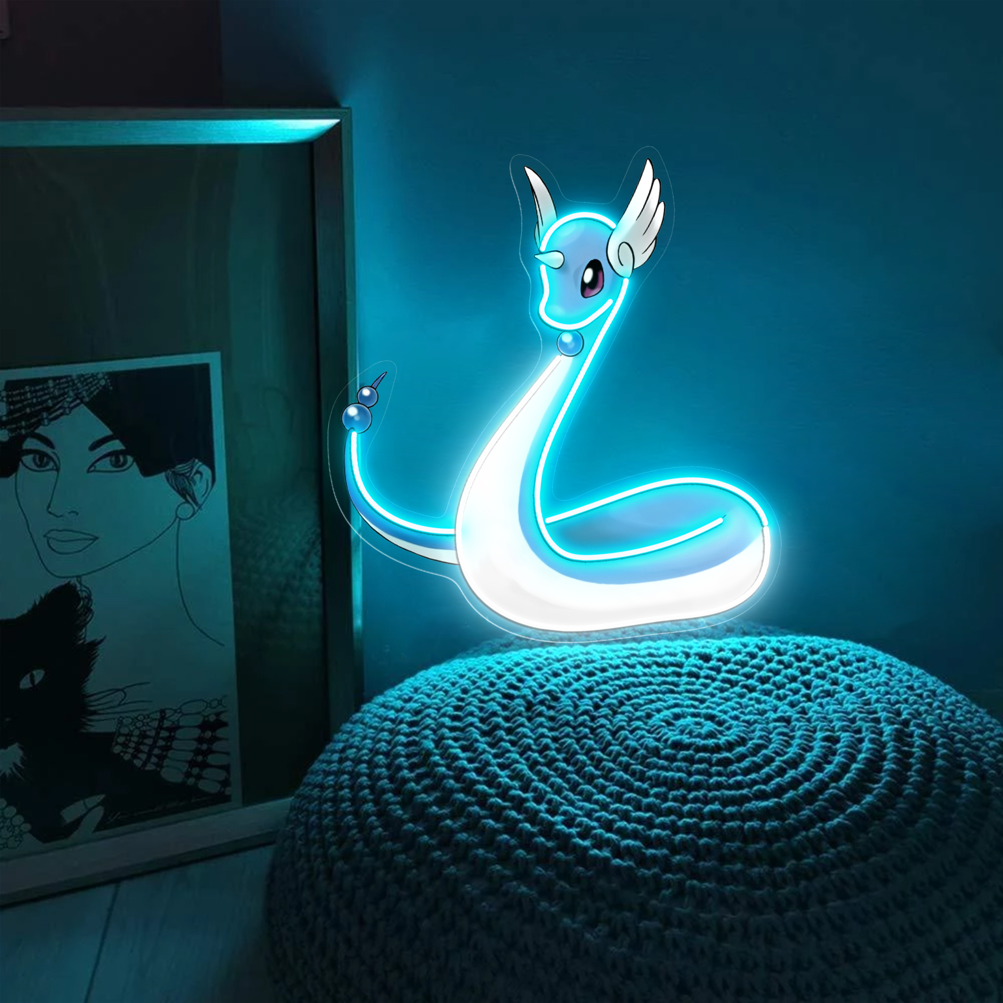 Dratini Pokemon UV Signs