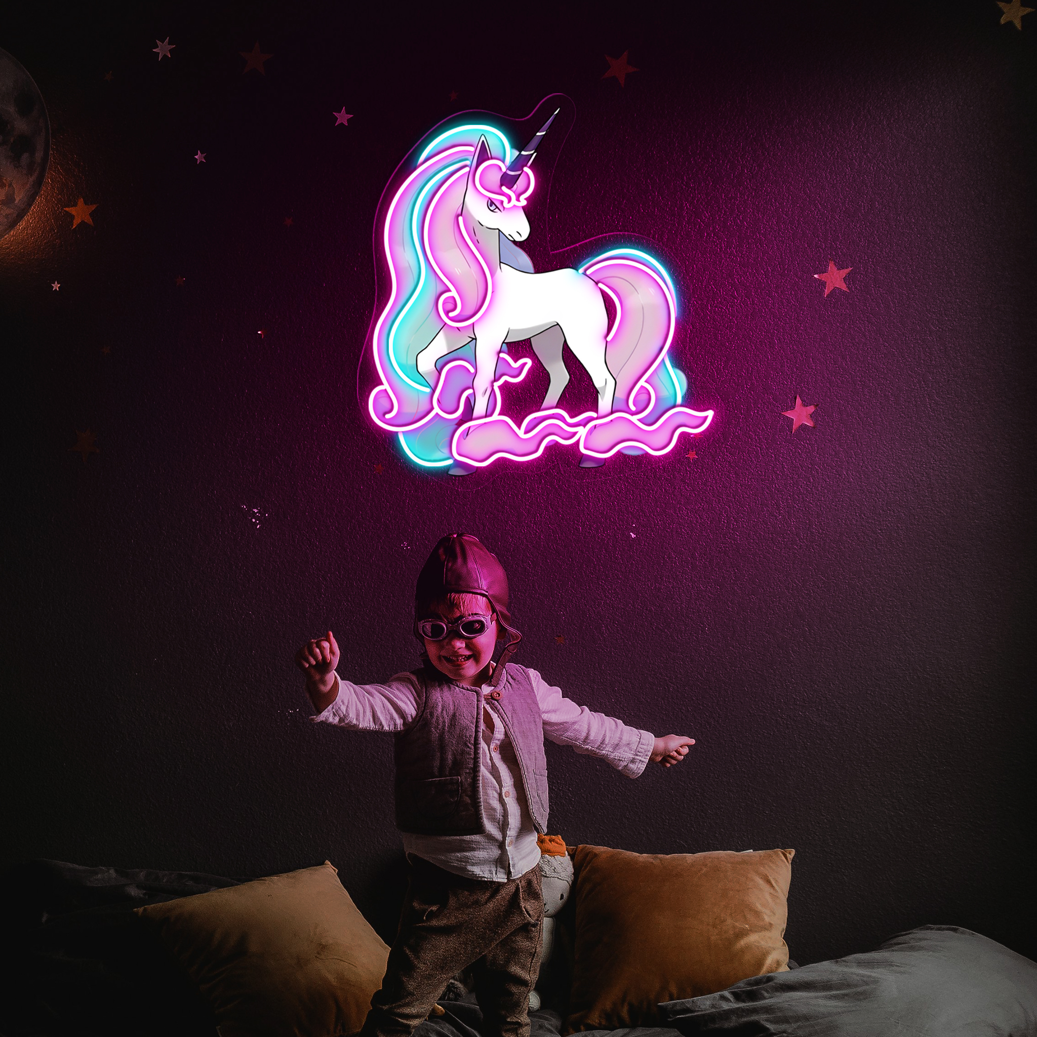 Rapidash Pokemon UV Sign